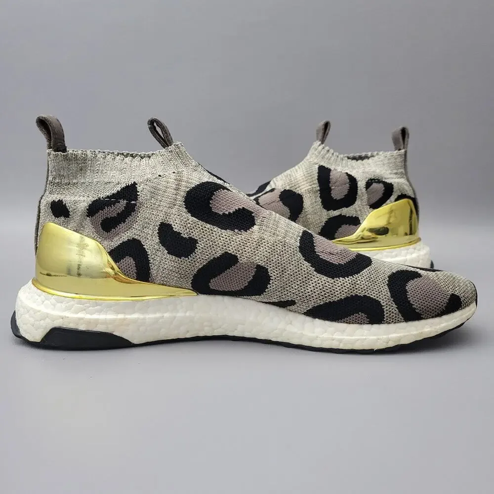 Adidas Ace 16+ Ultra Boost Mens Size 10 RARE Leopard Animal Print Gold